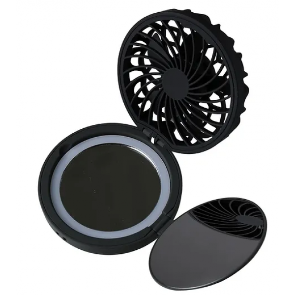 Spice of Life FAN-bulous 風扇LED燈化妝鏡 FPSLMF-02 (黑色)